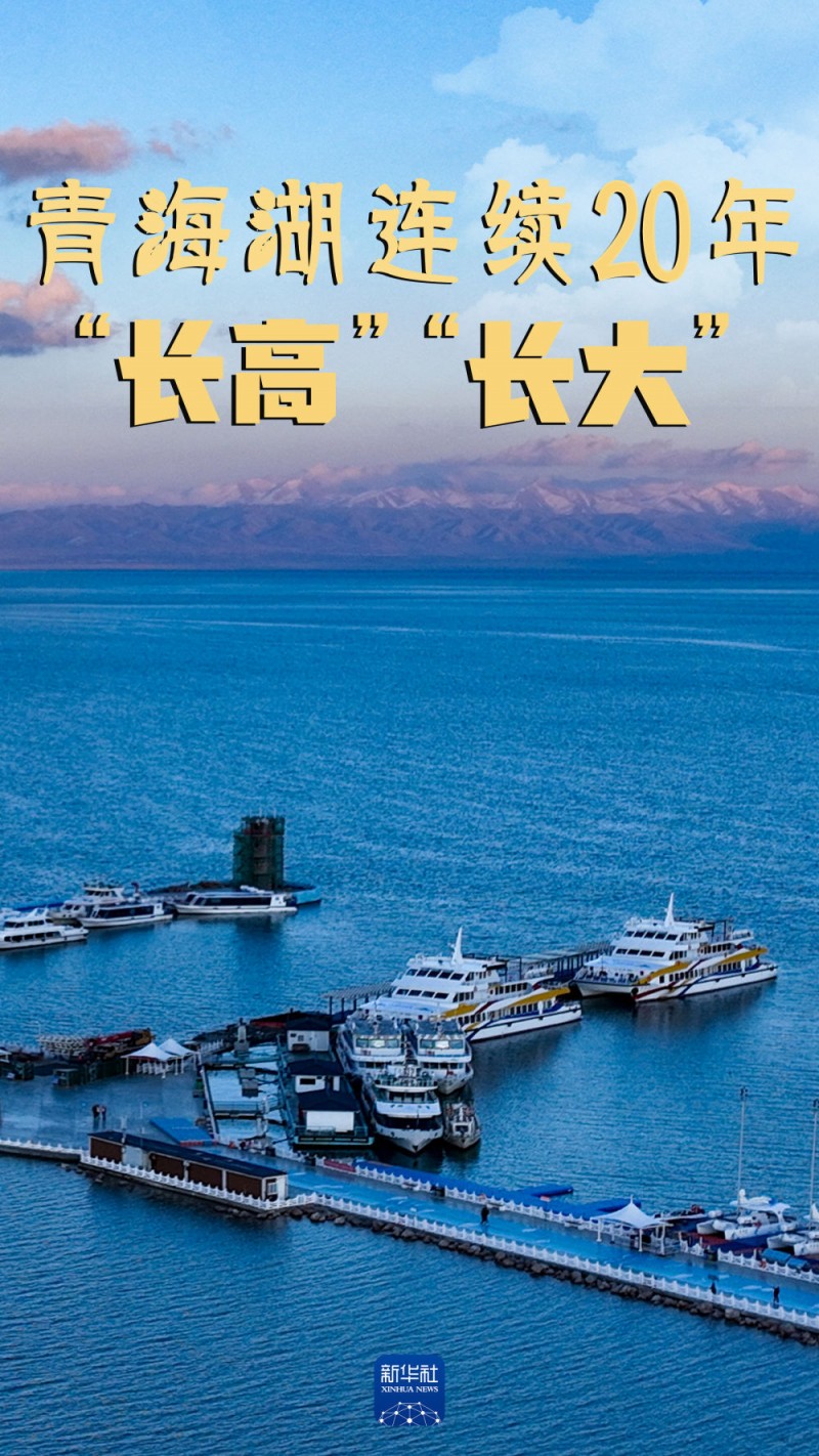 新时代中国调研行之看区域・西部篇｜青海湖连续20年“长高”“长大”