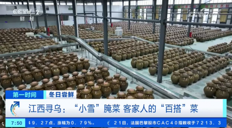 小雪节气 “菜篮子”也丰富 大棚蔬菜上市 冬笋、咸菜正当时