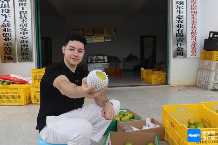 外国网红看海南｜英国小伙哈维在琼中的“一日农夫”生活