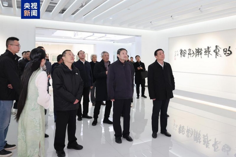 艺术里的中国陈列馆在浙江湖州开馆  “翰墨清远  镌刻中华”当代名家艺术展开展