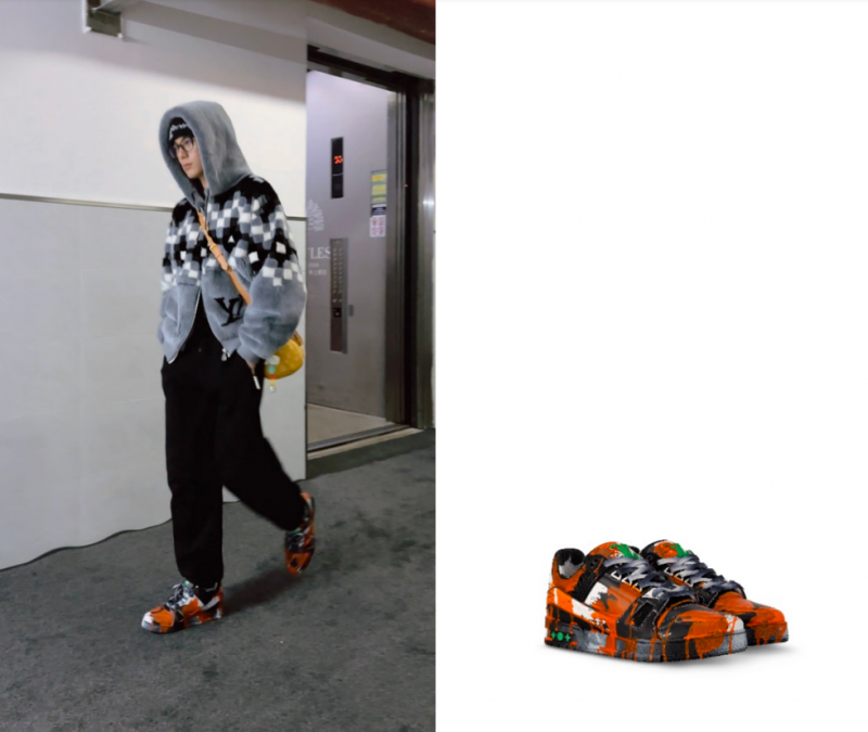 众星演绎路易威登LV Trainer运动鞋艺术合作系列