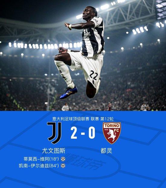 意甲:尤文2-0都灵,蒂莫西-维阿破门,凯南-伊尔迪兹建功