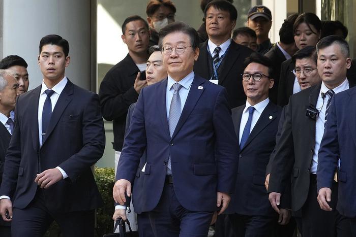 韩媒:涉嫌违反《公职选举法》,李在明一审被判刑牵动韩国政局