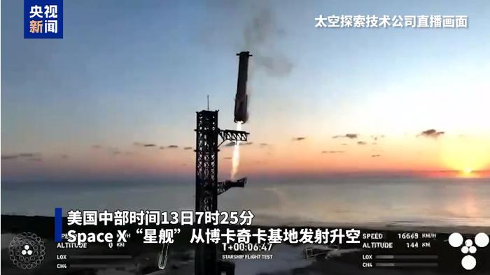 SpaceX“星舰”第六次试飞成功!特朗普亲临现场观看