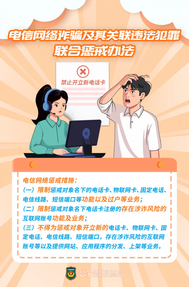 电诈被惩戒对象将面临哪些联合惩戒？一文看懂