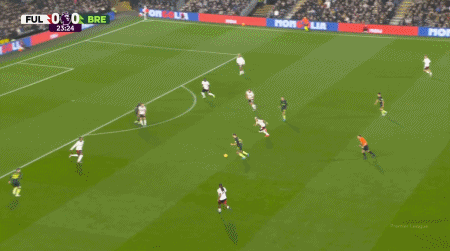 英超:富勒姆2-1逆转布伦特福德,哈里-威尔逊梅开二度