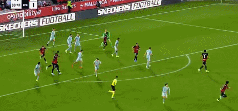 西甲:马竞1-0客胜马略卡,阿尔瓦雷斯破门,小西蒙尼无私助攻