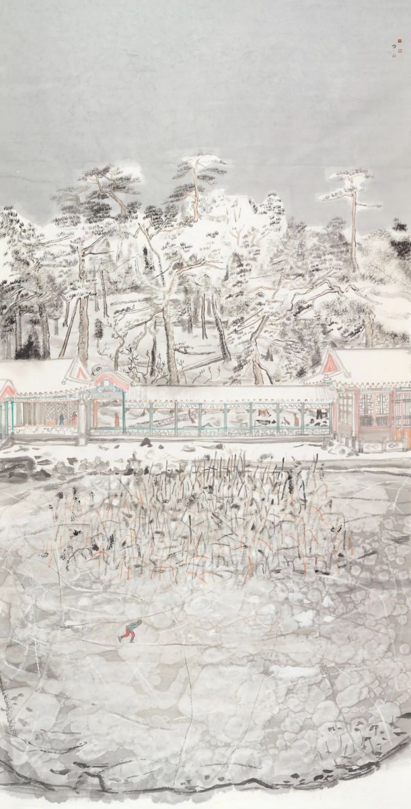林寒涧肃  雪意涔涔  ――  方向新作欣赏