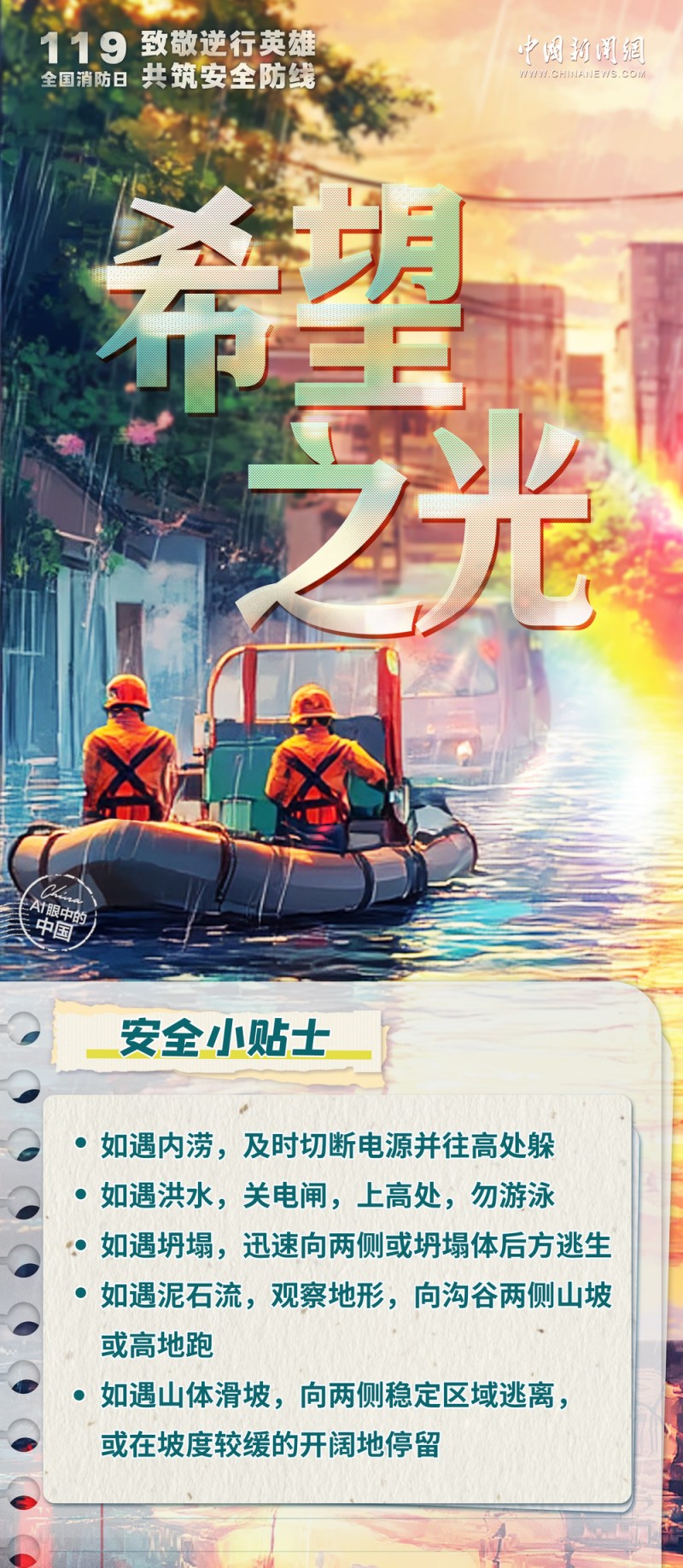 不惧风雨烈焰，只为万家灯火！致敬逆行英雄