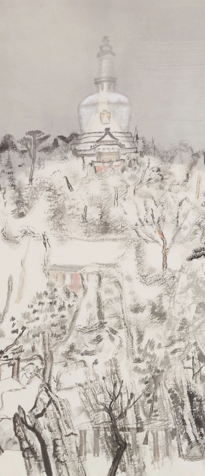 林寒涧肃  雪意涔涔  ――  方向新作欣赏
