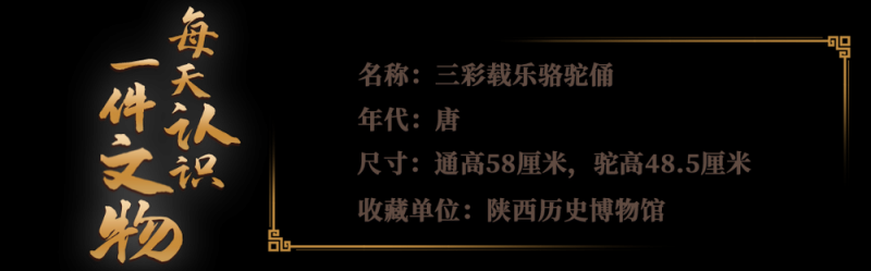 文博日历丨驼背上搞乐队，这就是唐“潮”