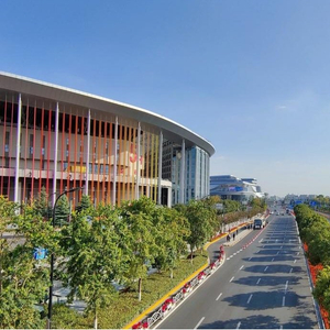 【进博时间】中国五矿中冶宝钢自主研制环保砖助力进博会优美环境