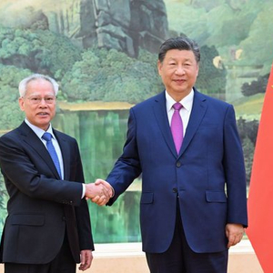 习近平会见澳门特别行政区候任行政长官岑浩辉