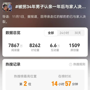 被拐34年男子认亲1年后与家人决裂，因直播带货利益分配起纠纷，曾一场直播挣47万