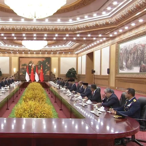 独家视频丨习近平同印尼总统会谈：续写发展中大国联合自强 团结协作 互利共赢的新篇章