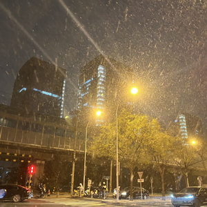 气象部门：北京降雪集中在城区及东部，将快速结束