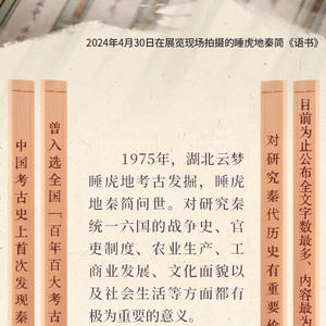 总书记参观的这些秦汉简牍，大有来头