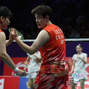 刘圣书/谭宁淘汰日本组合 闯入中国羽毛球大师赛女双决赛