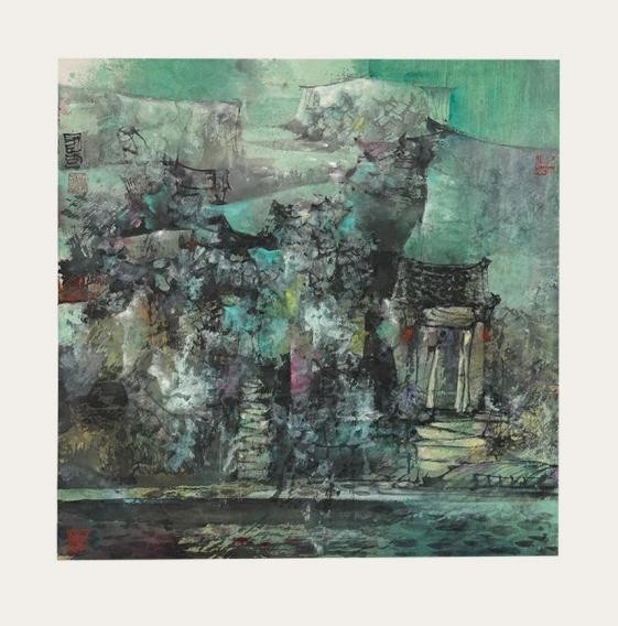雄观江海 宝山意象――汪家芳水墨绘画作品展在沪开展