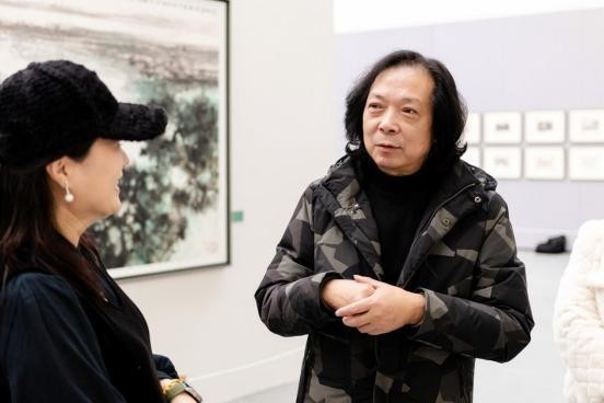 雄观江海 宝山意象――汪家芳水墨绘画作品展在沪开展
