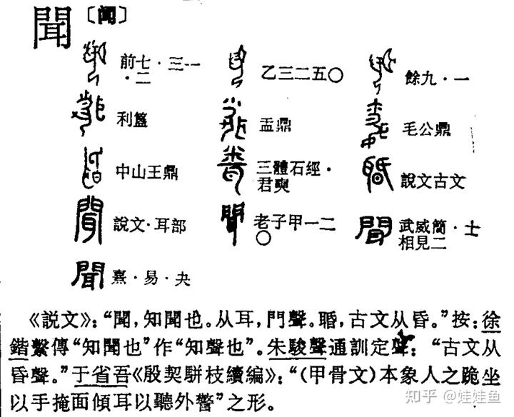 闻里面是个「耳」,古文的「闻」也是 hear 的意思,为什么现代汉语的「闻」变成了 smell?