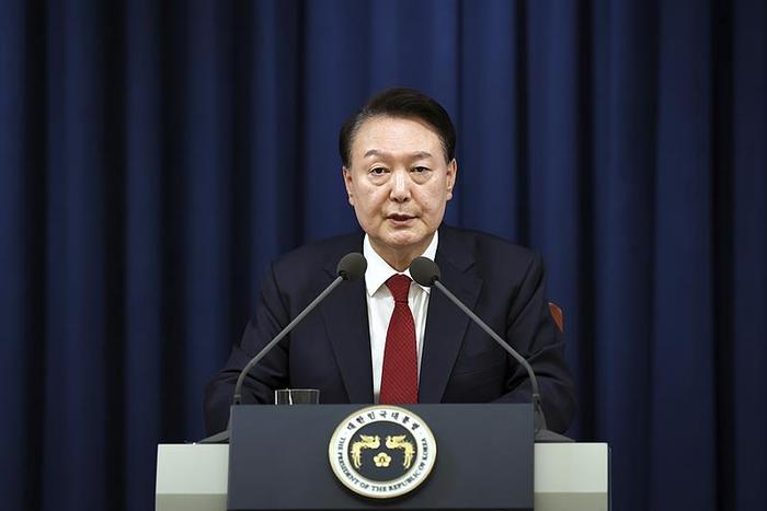 韩国总统尹锡悦发表讲话向韩国民众道歉 承诺不会有第二次戒严