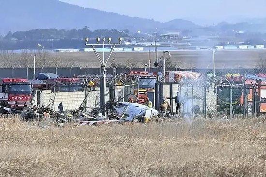 韩国客机着陆冲出跑道撞围墙已致179人遇难,资深机长解读:航班起降驱鸟很重要,机场跑道设计或有缺陷