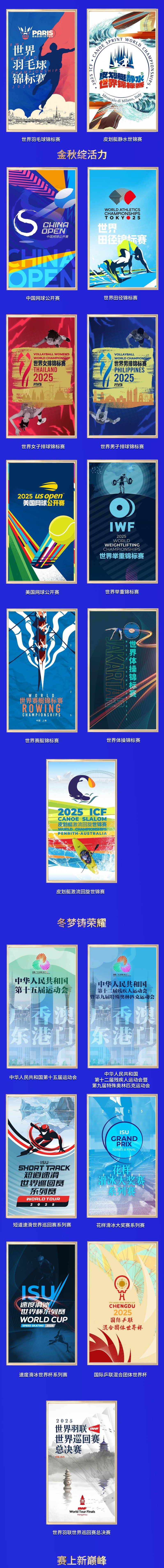 大赛看总台！中央广播电视总台2025年黄金赛事资源发布