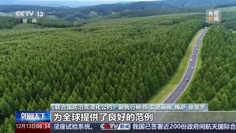 人工林面积居世界首位中国已成为全球增绿贡献最大国家