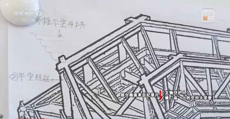 新闻周刊丨从文物保护到科普达人 “斗拱爷爷”为传承转身
