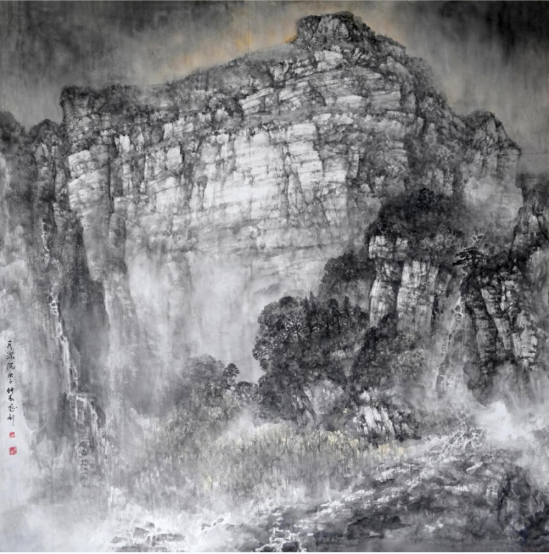 师恩钊山水画新作“四感”