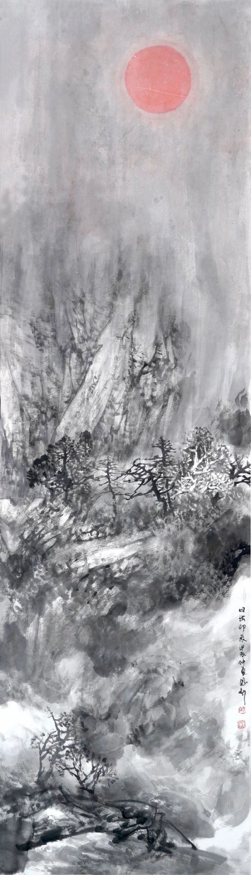 师恩钊山水画新作“四感”