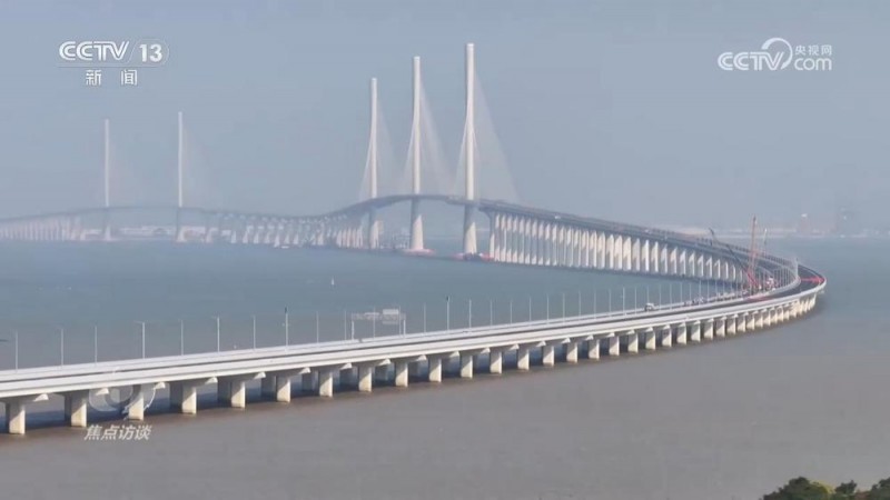 焦点访谈：跨越黄茅海 “拓圈”大湾区