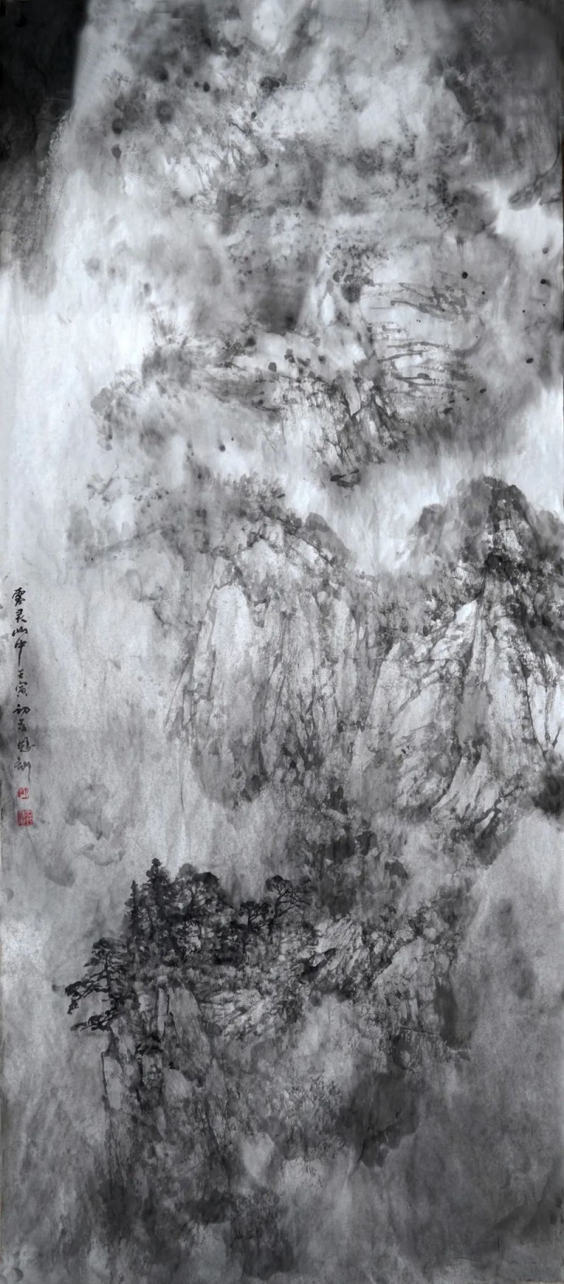 师恩钊山水画新作“四感”