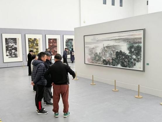 雄观江海 宝山意象――汪家芳水墨绘画作品展在沪开展