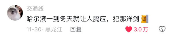 天一冷就「放大招」，尔滨，你是真懂！
