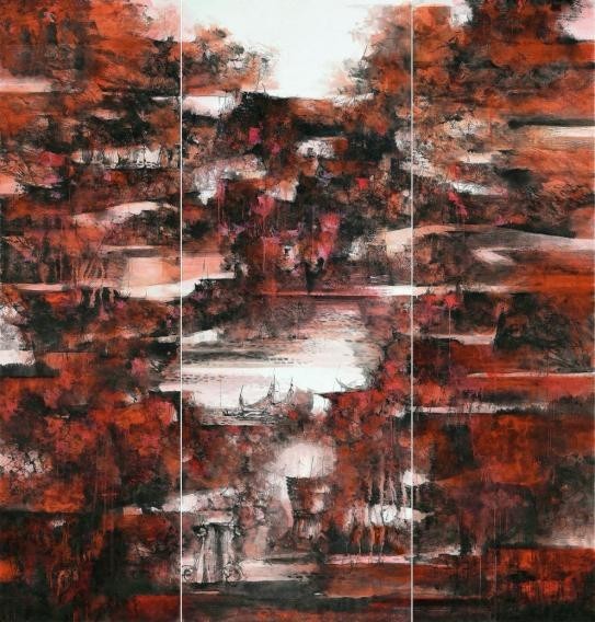 雄观江海 宝山意象――汪家芳水墨绘画作品展在沪开展