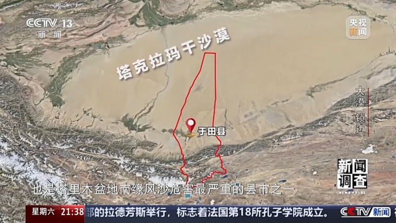 新闻调查丨如何给沙漠“锁边”？他们用双手筑起绿色屏障