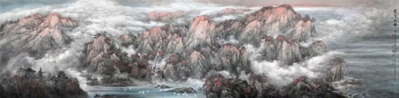 师恩钊山水画新作“四感”