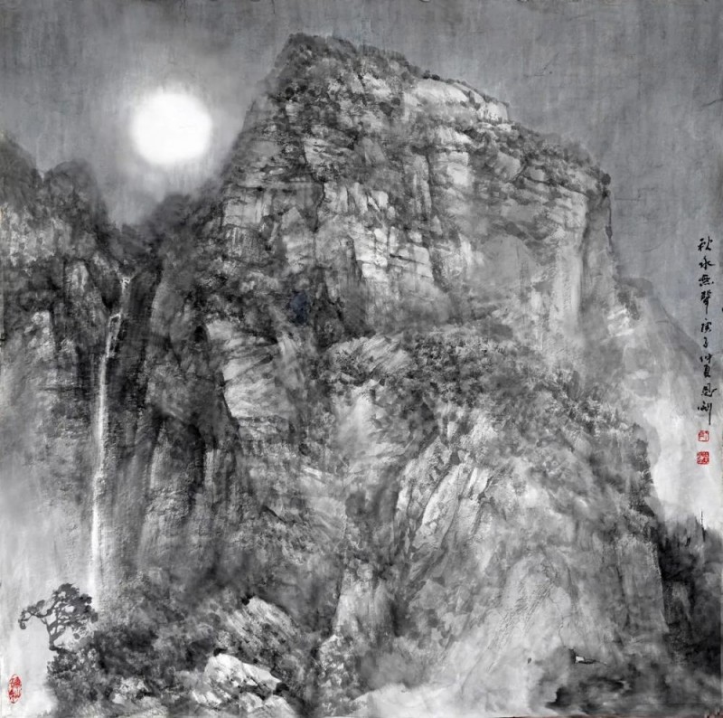 师恩钊山水画新作“四感”