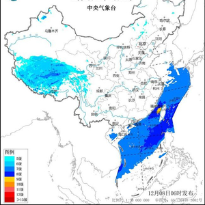 大风蓝色预警：西藏青海局地有7至8级大风