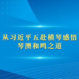 第一观察｜从习近平五赴横琴感悟琴澳和鸣之道