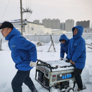 【迎峰度冬 能源保供】浴“雪”前行 中国移动全力以赴保通信