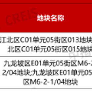 重庆2宗宅地收金10.61亿元：华润置地以12.67%的溢价率摘得江北区地块