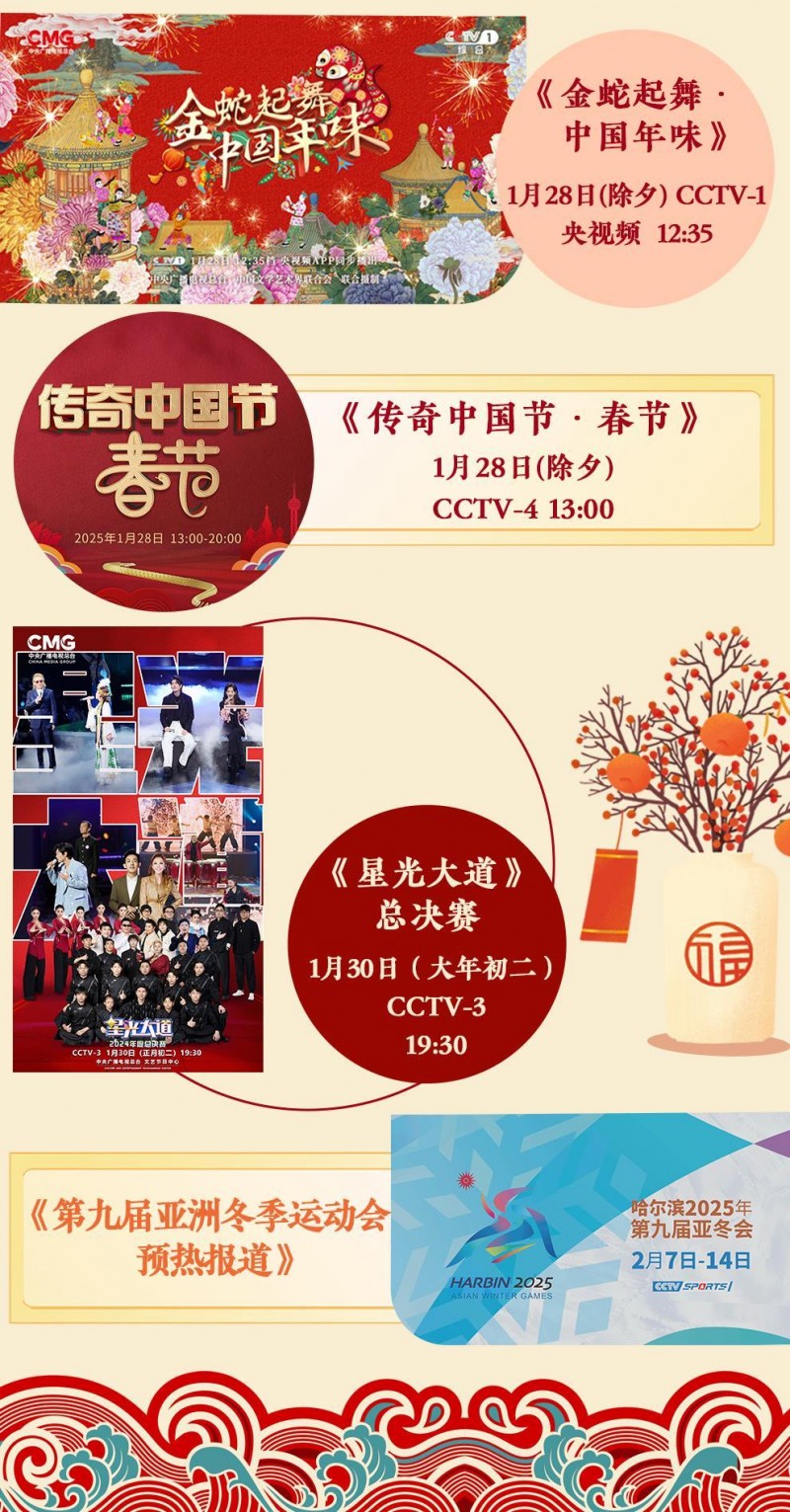 带上春晚大礼包，总台给您拜年啦！