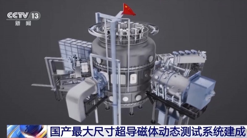 “人造太阳”进度再刷新！国产最大尺寸超导磁体动态测试系统建成