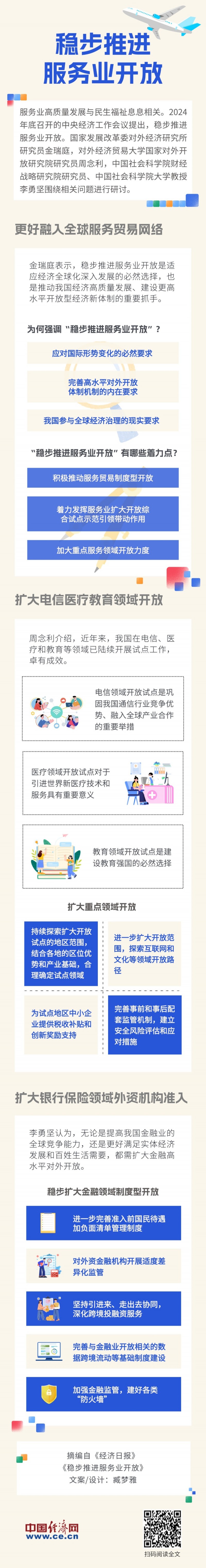 图解｜稳步推进服务业开放
