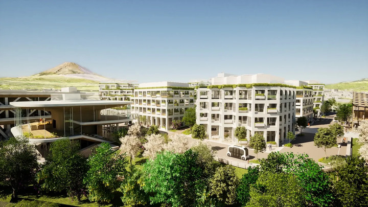 丰田花 100 亿建了个未来城市，还将未来移动方式拓展至太空｜CES 2025