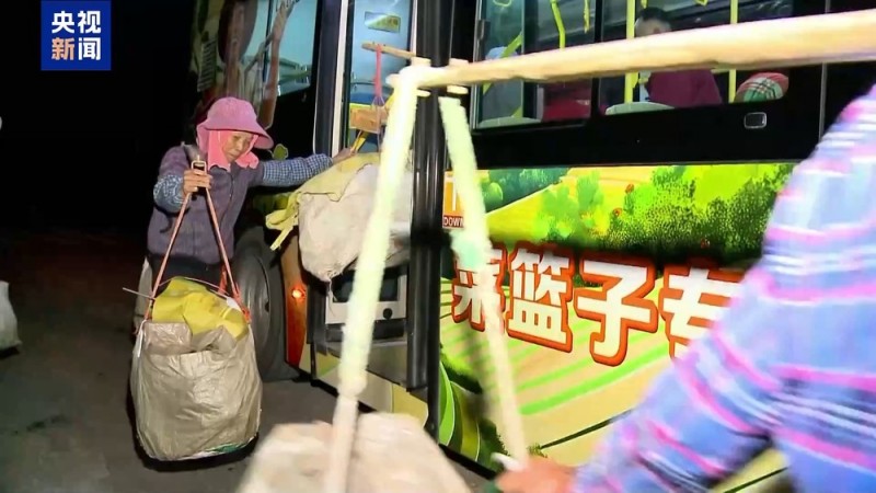 蔬菜的进城之旅 南宁“菜篮子”公交专线暖心升级