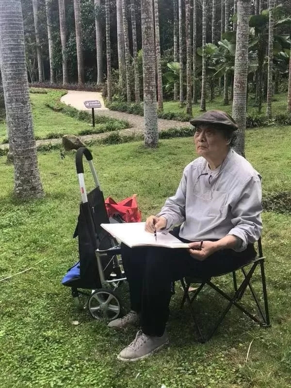 郭怡Q：写生不是抄袭自然，是有感而发